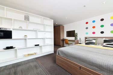 1 bed studio, Port Dundas Place, Lanarkshire, Glasgow, G23LD - Image 1